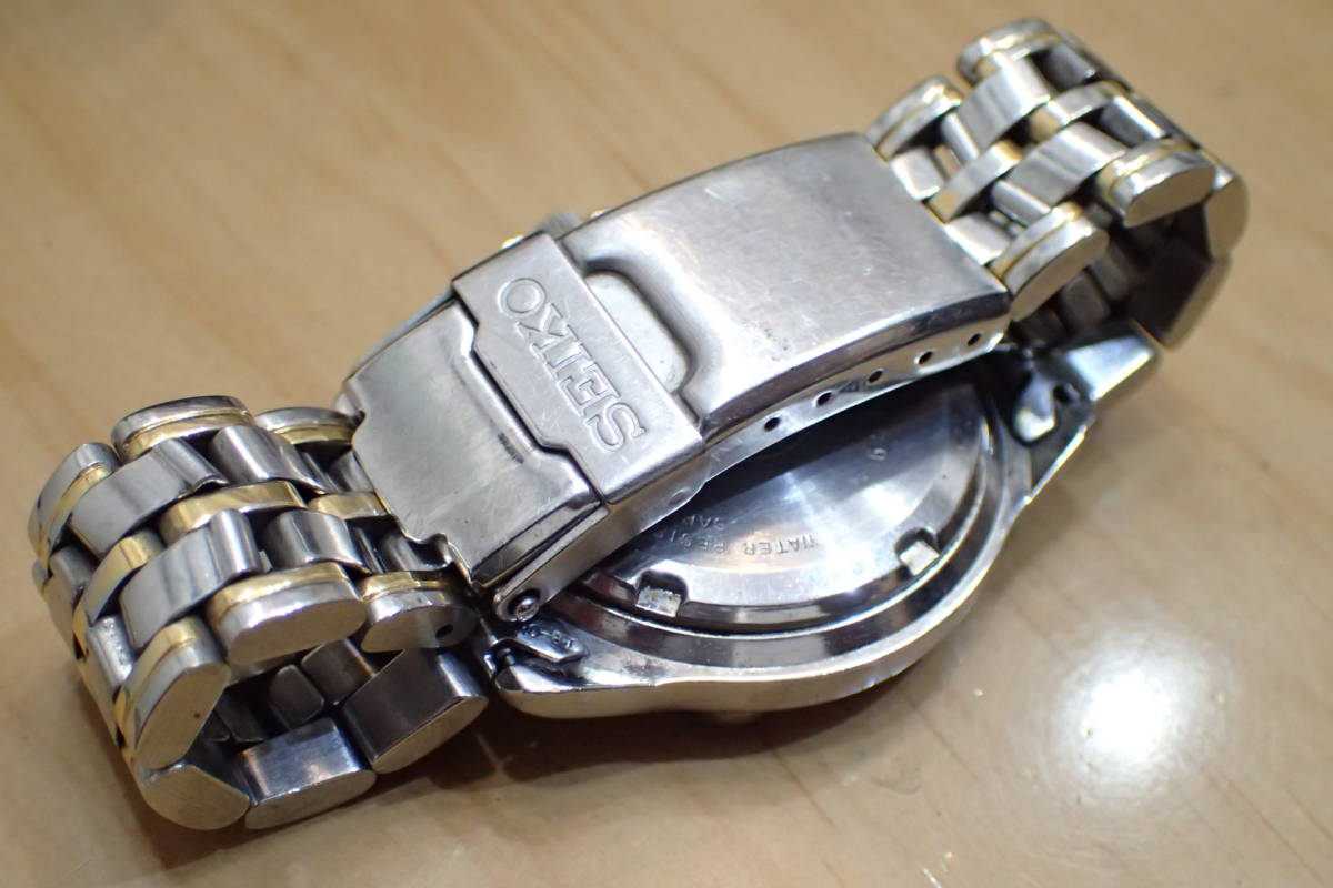 SEIKO/セイコー KINETIC/キネティック◇ SQ50 5M43-0A50 メンズ腕時計 