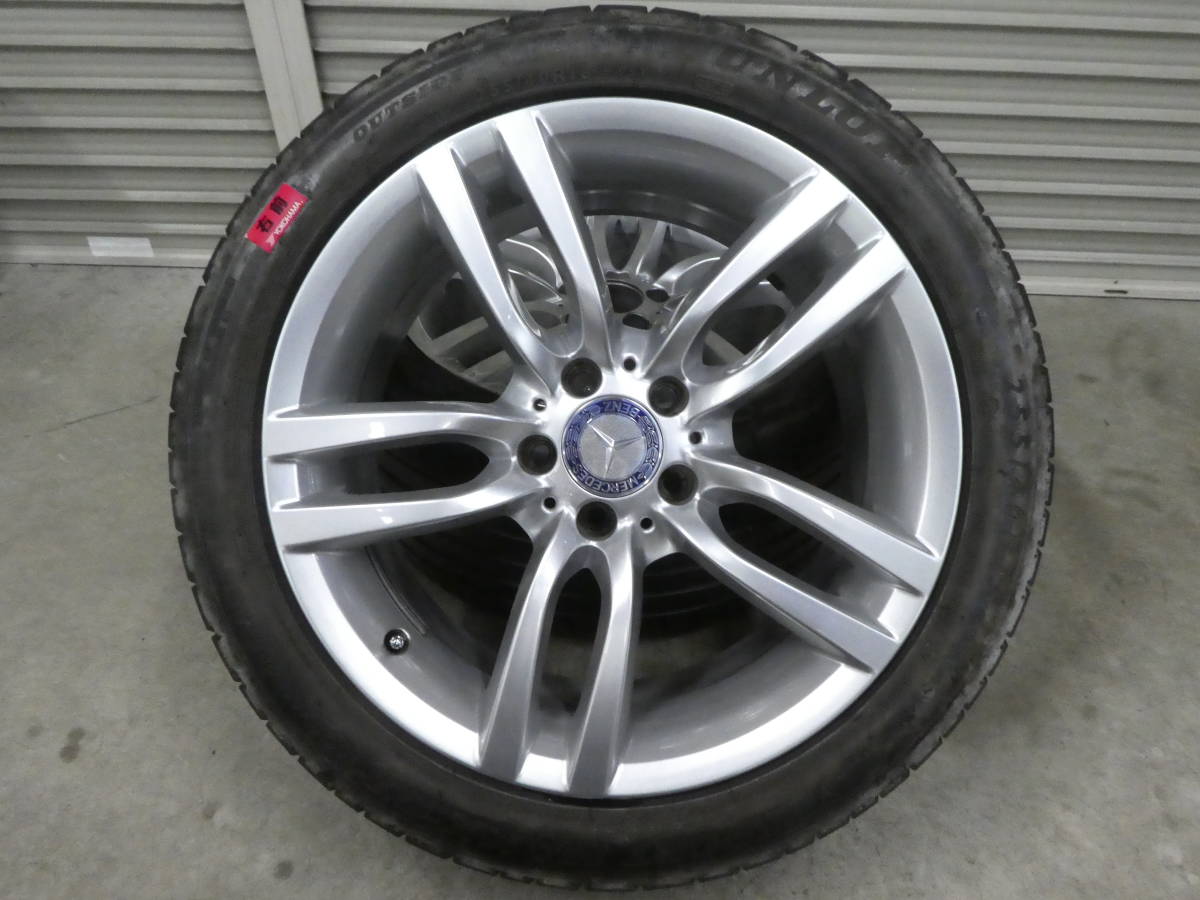 ベンツ R231 SL純正18インチ ホイールセット タイヤ付き R231 純正 
