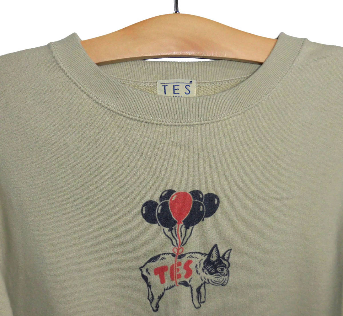 ◇美品 THE ENDLESS SUMMER TES 19AW CALIFORNIA BALLOON BUHI CREW 