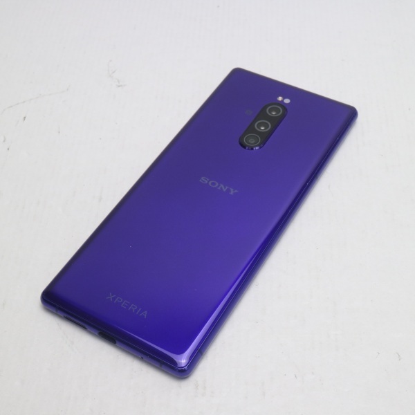 0 パープル Xperia 802SO Softbank 公式通販 SIMフリー Xperia1 1 未