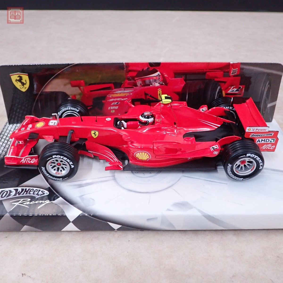 ホットウィール 1/24 F1 フェラーリ F2004・F2007/ウィリアムズ FW28 