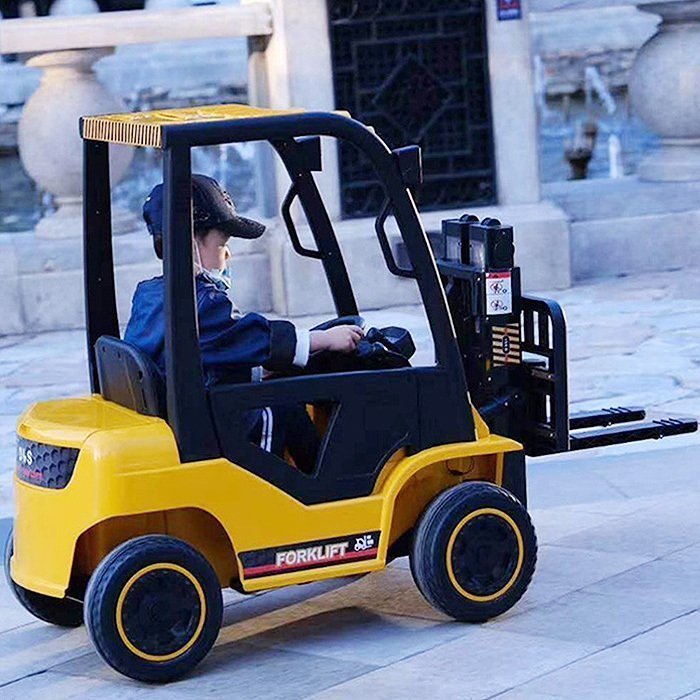 訳ありb級品 電動乗用カー 乗用玩具 電動 フォークリフト おもちゃ 子供用 充電式 ハンドル操作 働く車 倉庫車両 乗用玩具 乗用玩具 売買されたオークション情報 Yahooの商品情報をアーカイブ公開 オークファン Aucfan Com