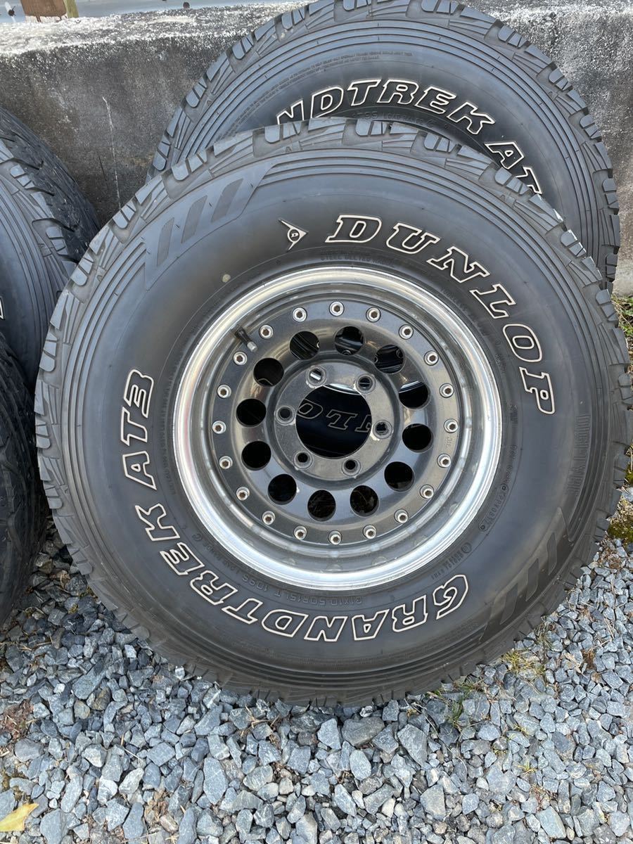 DUNLOP GRANDTREK AT3 ダンロップ タイヤ&ホイール 31×10.50R15LT 109S 