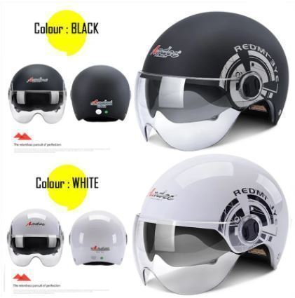 正規品，低価 最安値 ダブルバイザー ハーフヘルメット ダックテールヘルメット ハーレー バイク用 バイクヘルメット サイズ56 60cm MNB352mbh(フリーサイズ)｜売買されたオークション情報、yahooの商品情報を 半帽、半キャップ