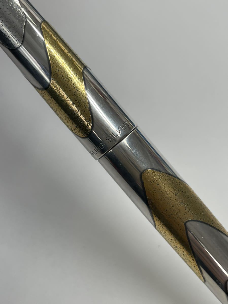 PLATINUM リビエール スターリングシルバー万年筆 18k-WG PLATINUM
