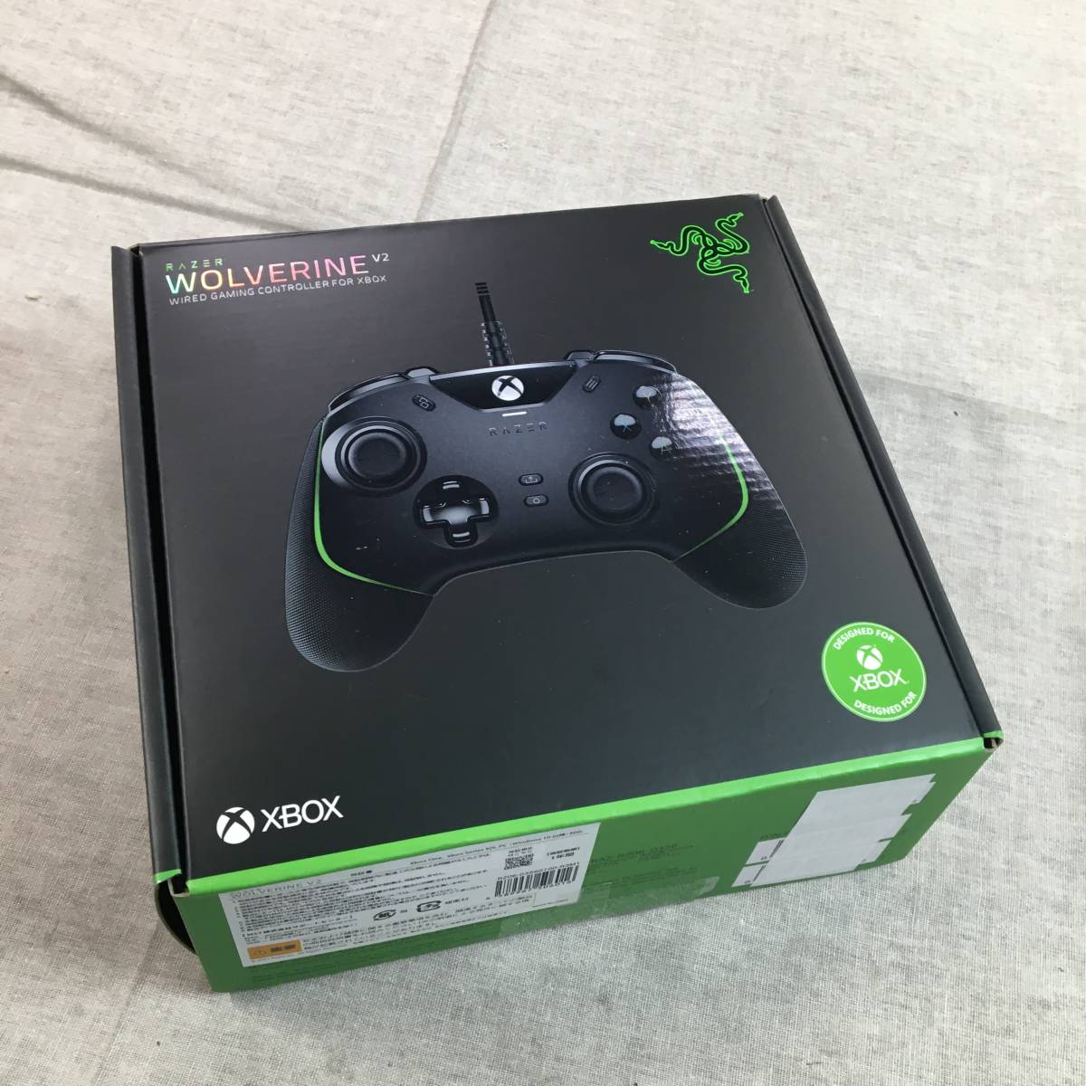 RZ06-03560100-R3M1 (動作未確認) 動作未確認 Razer Wolverine V2