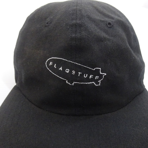 FLAGSTUFF × BEAUTY&YOUTH UNITED ARROWS キャップ F ブラック 黒 帽子