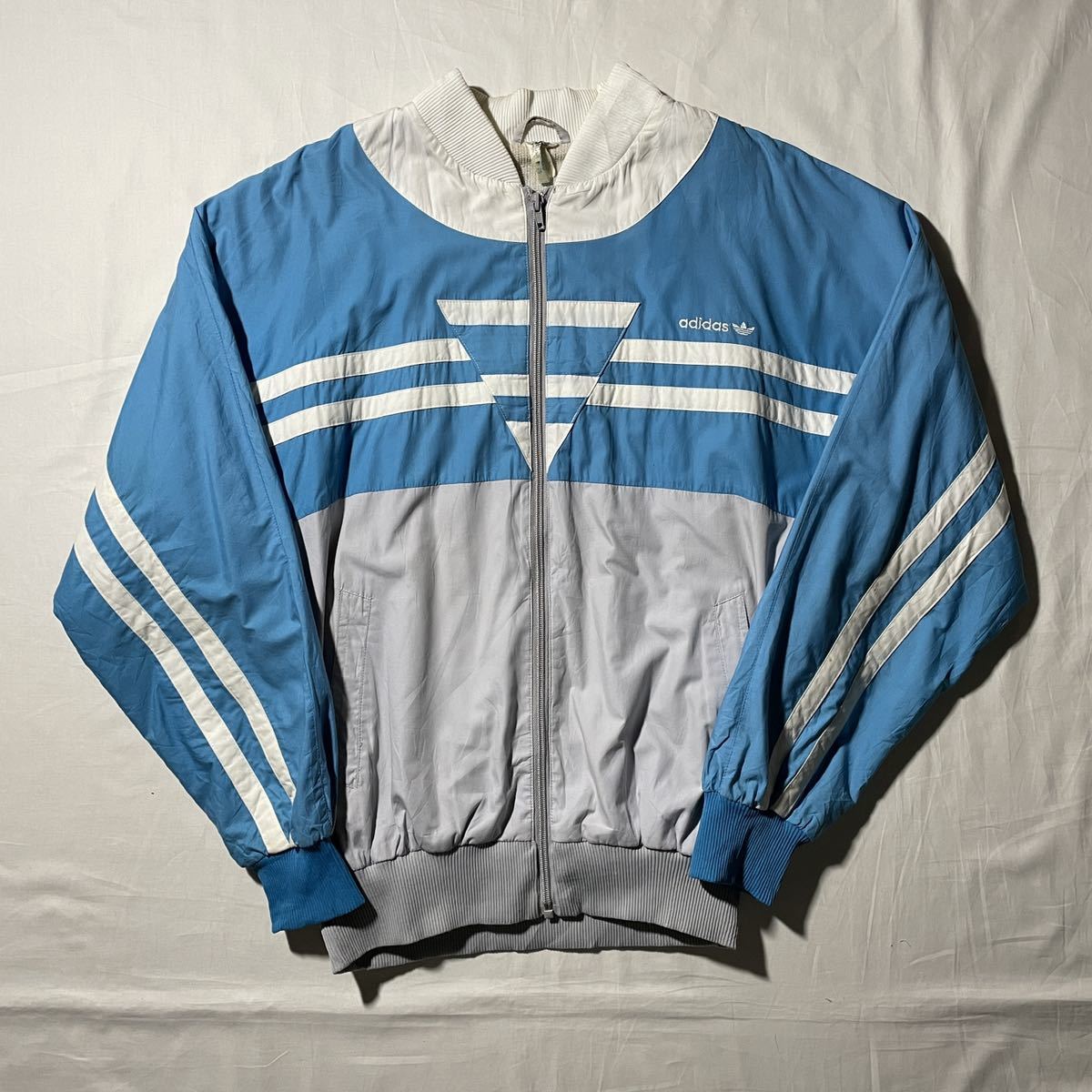 70s adidas フルジップ ジャケット 西ドイツ製 ヴィンテージ OPTI