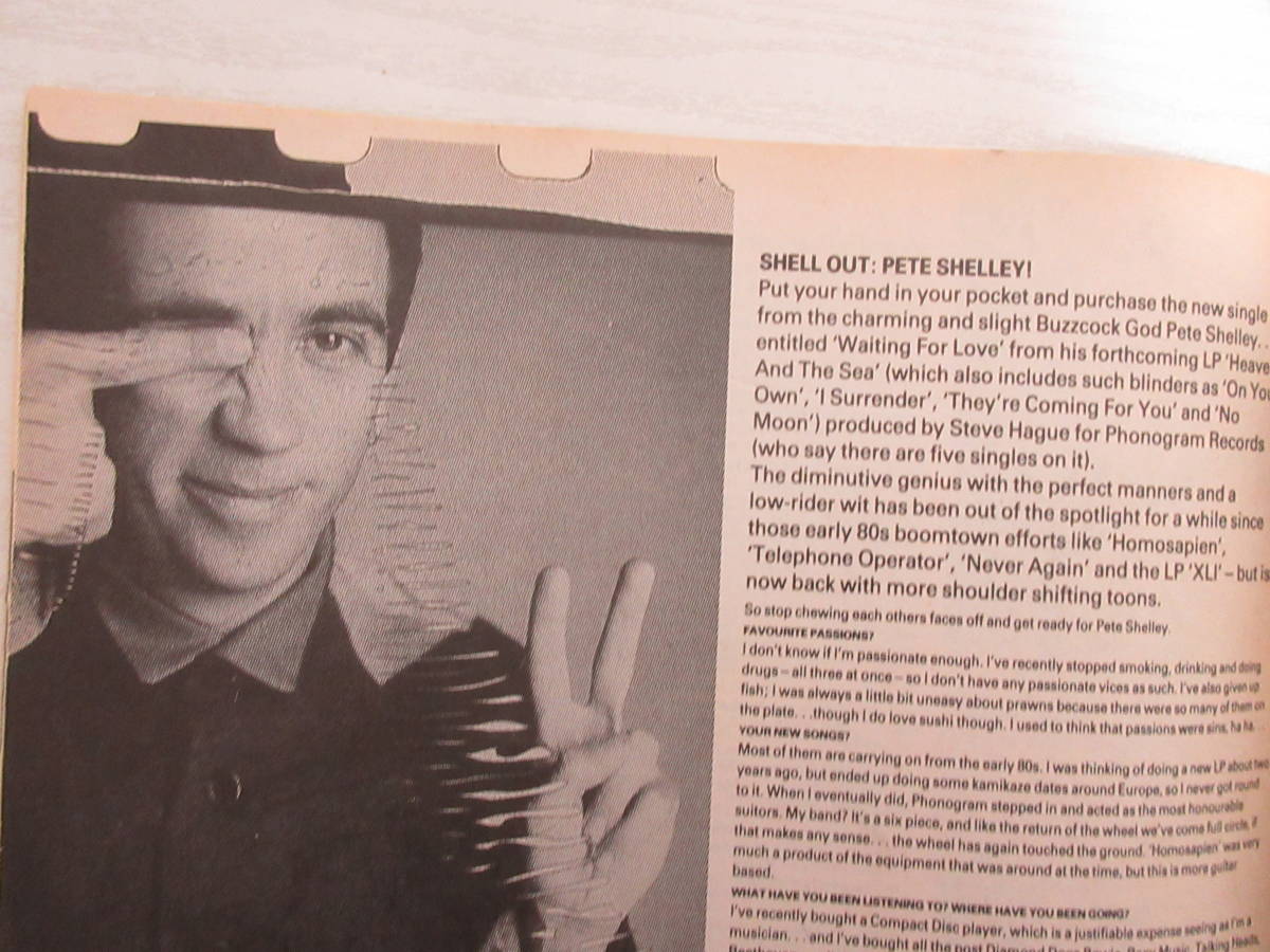 英雑誌 I D Magazine 1986 No 34 イギリス Uk パンク ファッション ジョンライドン Pil ヘビメタ 坂本龍一 ピートシェリー 外国語雑誌 売買されたオークション情報 Yahooの商品情報をアーカイブ公開 オークファン Aucfan Com