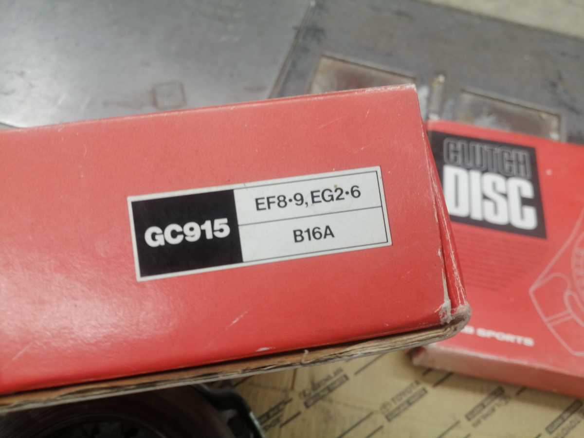 即決有り 走行約4000キロ シビック EG6用 GAB製 強化メタルクラッチ 