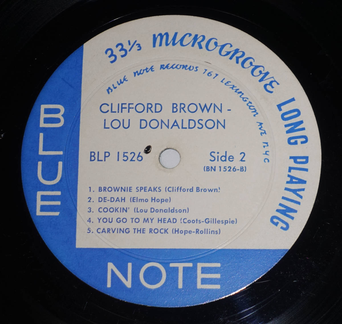 US BLUE NOTE BLP1526 オリジナル Memorial Album Clifford Brown