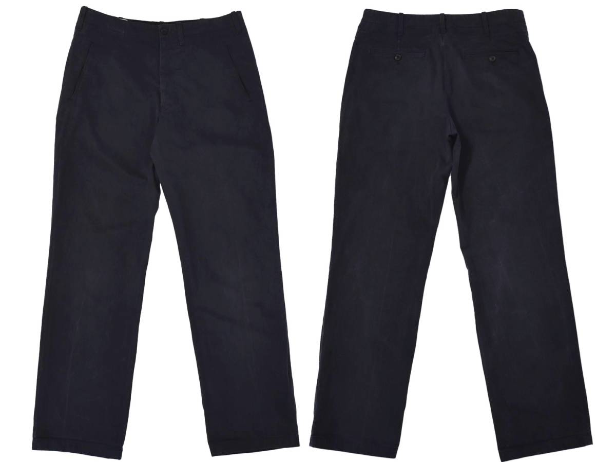 48実寸32/31] DRIES VAN NOTEN テーパード パンツ スロベニア製