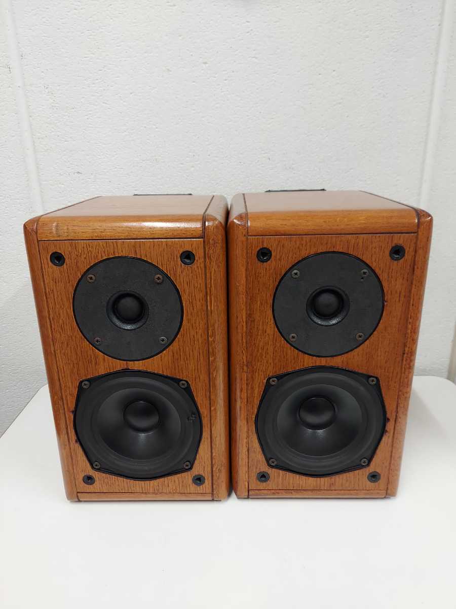 DENON SC-101 密閉型 2ウェイ・ペア エッジ・ターミナル交換済み