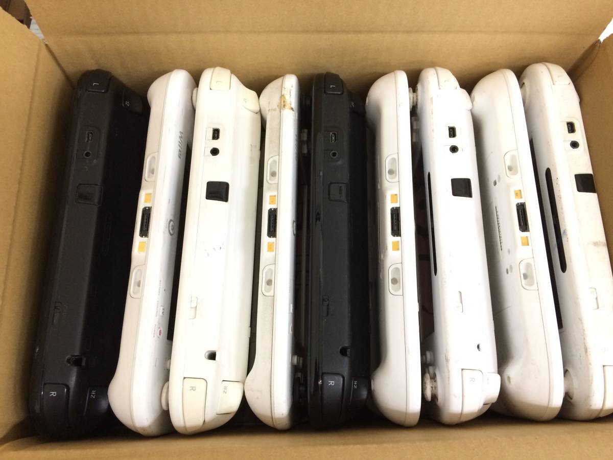 WiiU ゲームパッド Game Pad WUP-010 白/黒 9台セット 動作未確認 