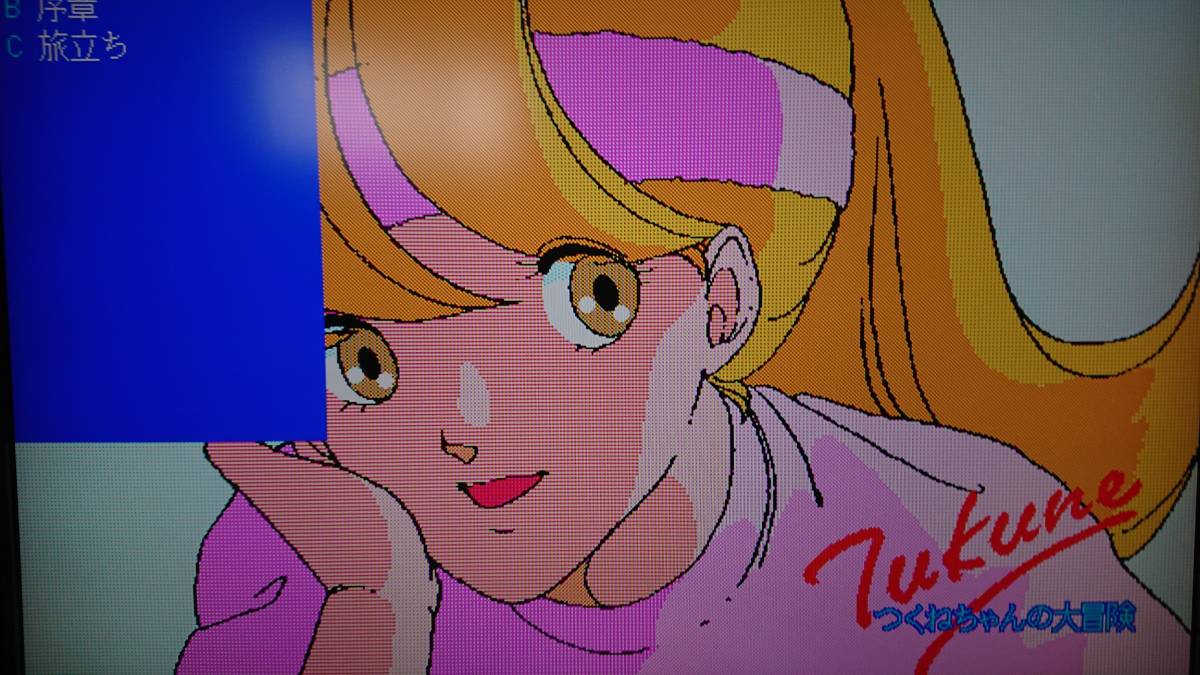 美品 希少品〕PC98〔 Tsukune chan no Daibouken つくねちゃんの大