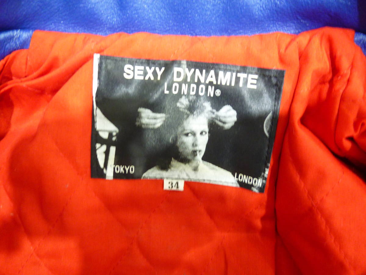 MH67-217 SEXY DYNAMITE LONDON SD6-0003 ダブル ライダース