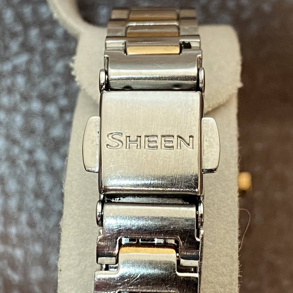 ○【MH-0038】中古品 CASIO SHEEN カシオ シーン SHW-1500 電波