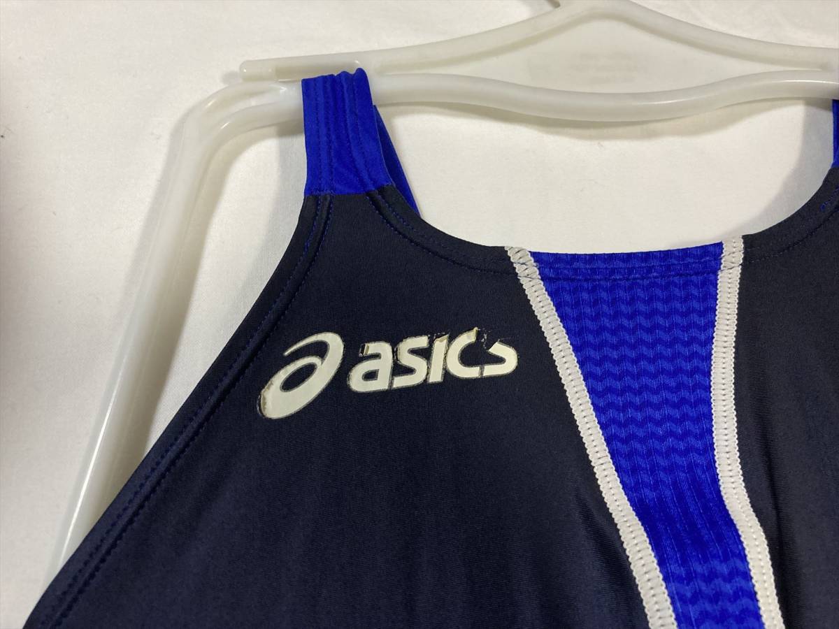 asics アシックス 競泳水着 ALS346 サイズ：L ロングスパッツタイプ