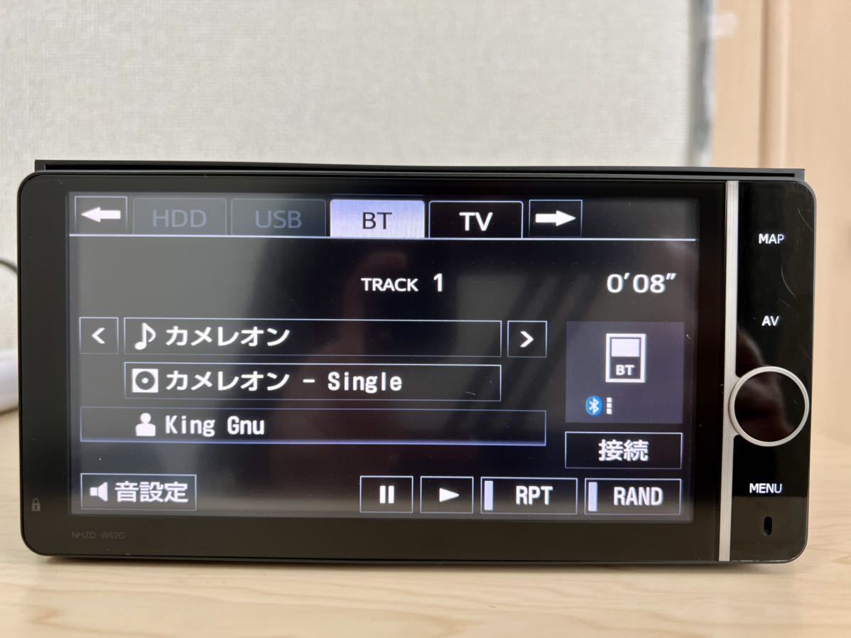 作動確認済□トヨタ純正HDDナビ NHZD-W62G 使用データ2012年春版 フルセグ/