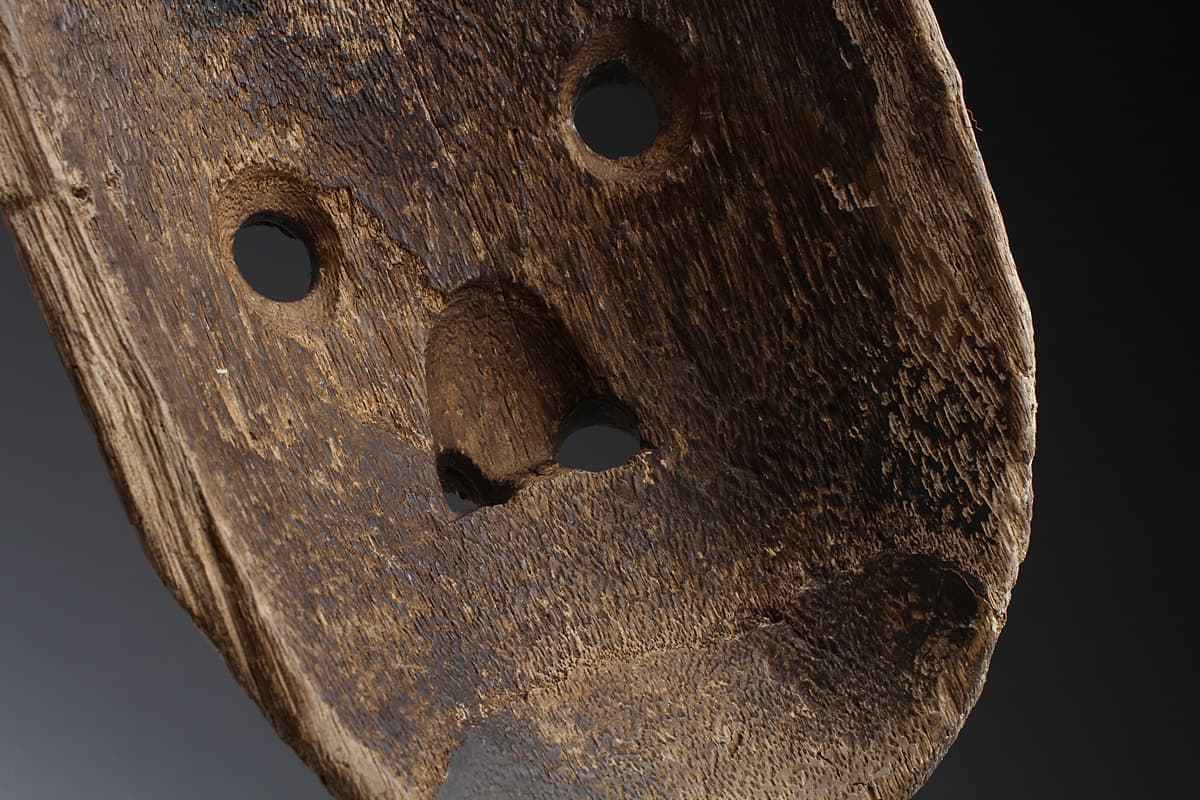 Hu571 時代物 木彫彩色能面 猿べし見 縦17 5cm 重70g 古面 木彫彩色面 時代面 木彫面 東洋彫刻 売買されたオークション情報 Yahooの商品情報をアーカイブ公開 オークファン Aucfan Com