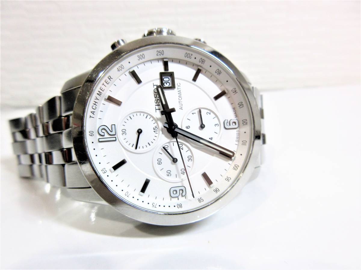 売切 ティソ PRC200 自動巻 クロノグラフ 紳士用 T055427A (67(クロノ 