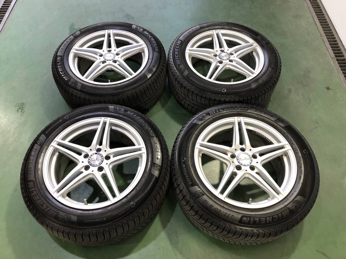W253 GLC対応 ユーロフォルシュ スタッドレス ミシュラン X-ICE 235 