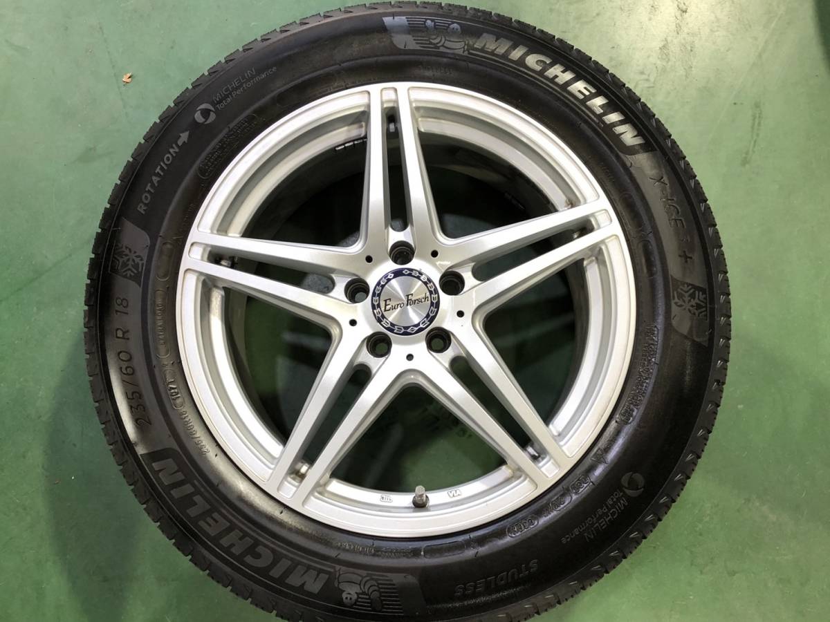 W253 GLC対応 ユーロフォルシュ スタッドレス ミシュラン X-ICE 235 