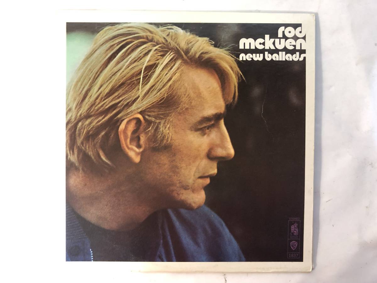 20318S US盤 12inch LP★ROD McKUEN/NEW BALLADS★WS 1837