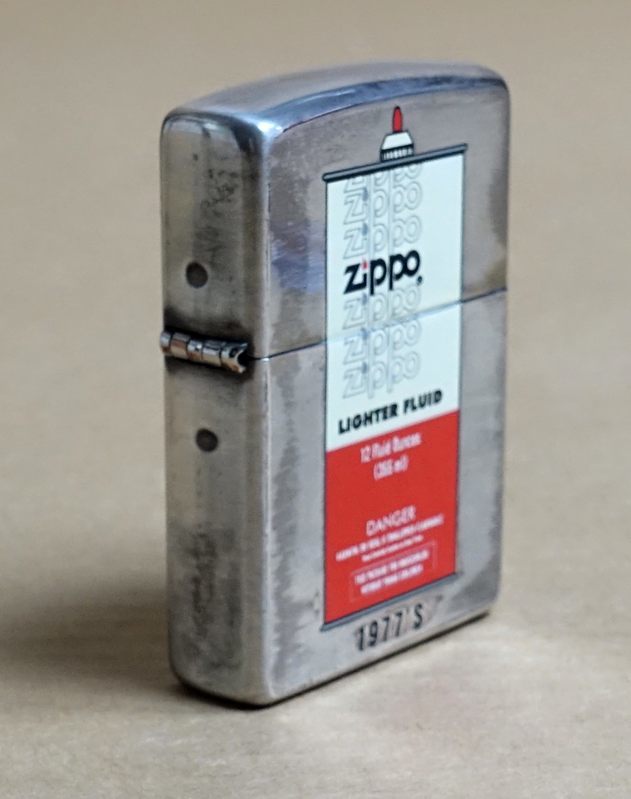 ZIPPO ジッポー 絶版+激レア 「オイル缶 1977,s」1996年製 ※未使用です 