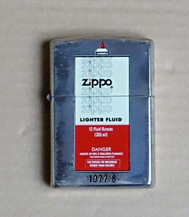 ZIPPO ジッポー 絶版+激レア 「オイル缶 1977,s」1996年製 ※未使用です 