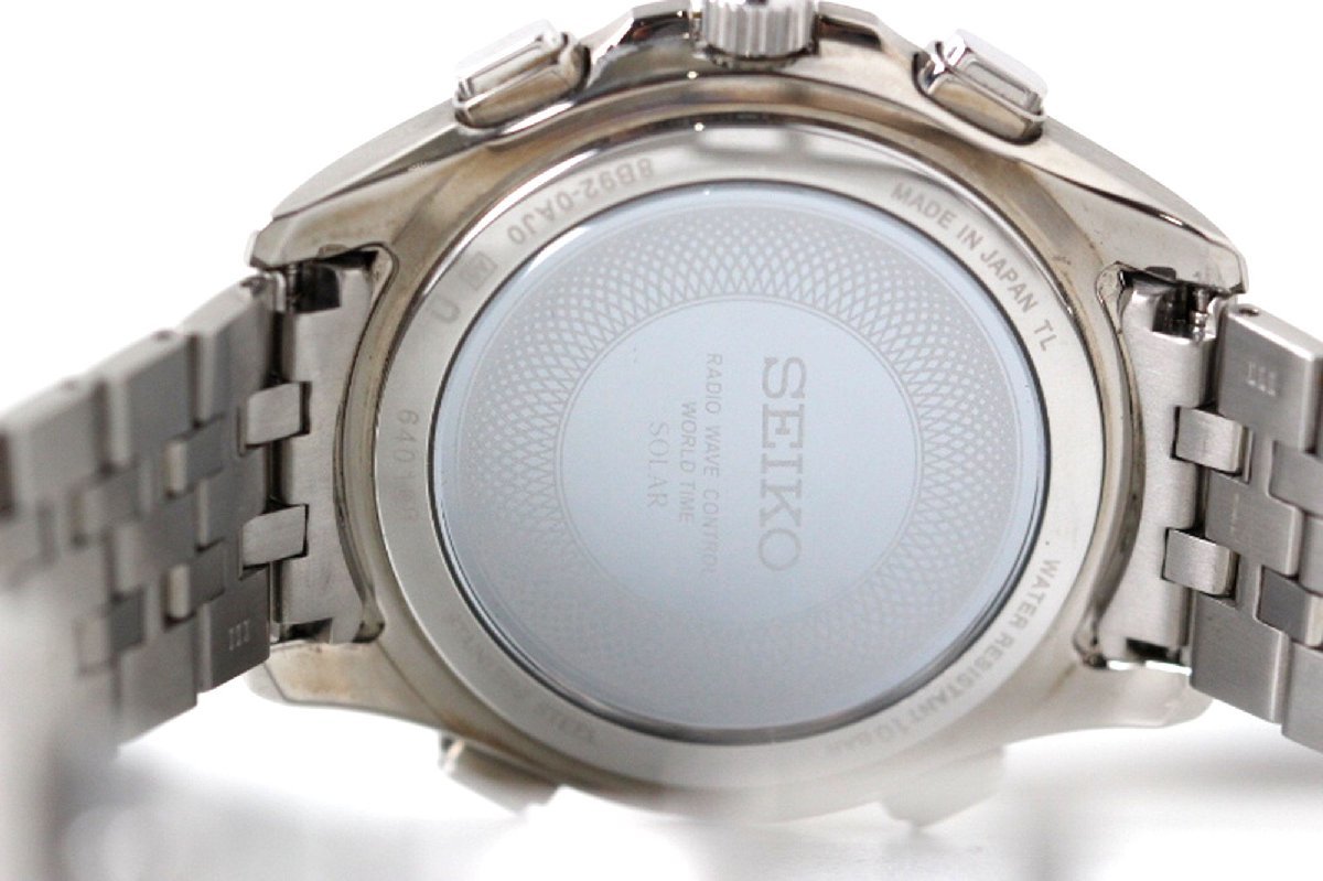 1円スタート 定価13万円超 美品 セイコー ドルチェ SEIKO 8B92-0AJ0