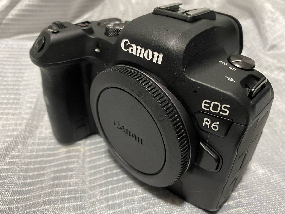 極美品 Canon EOS R6 ボディ動作保証・外箱バーコードあり・予備 