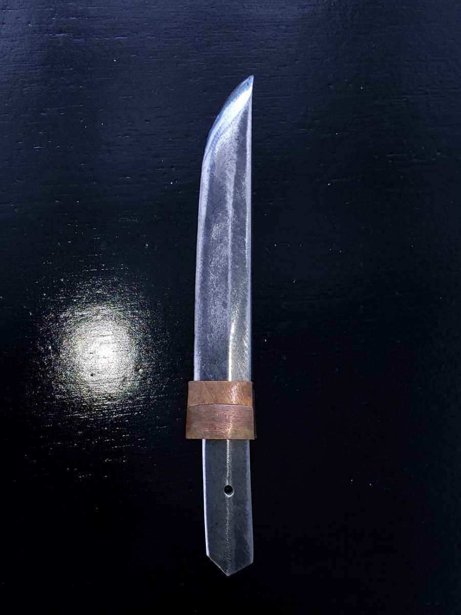 玉鋼 短刀 公式通販 玉鋼刀の残欠 残欠 先端部(脇差、短刀)｜売買され