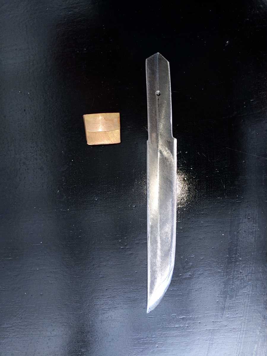 玉鋼 短刀 公式通販 玉鋼刀の残欠 残欠 先端部(脇差、短刀)｜売買され