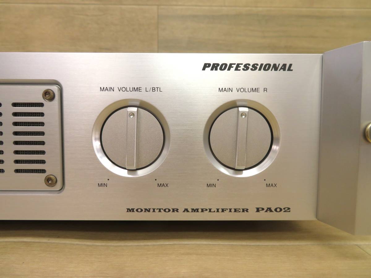 33442 marantz PA02 マランツプロ パワーアンプ PA02 マランツ パワー