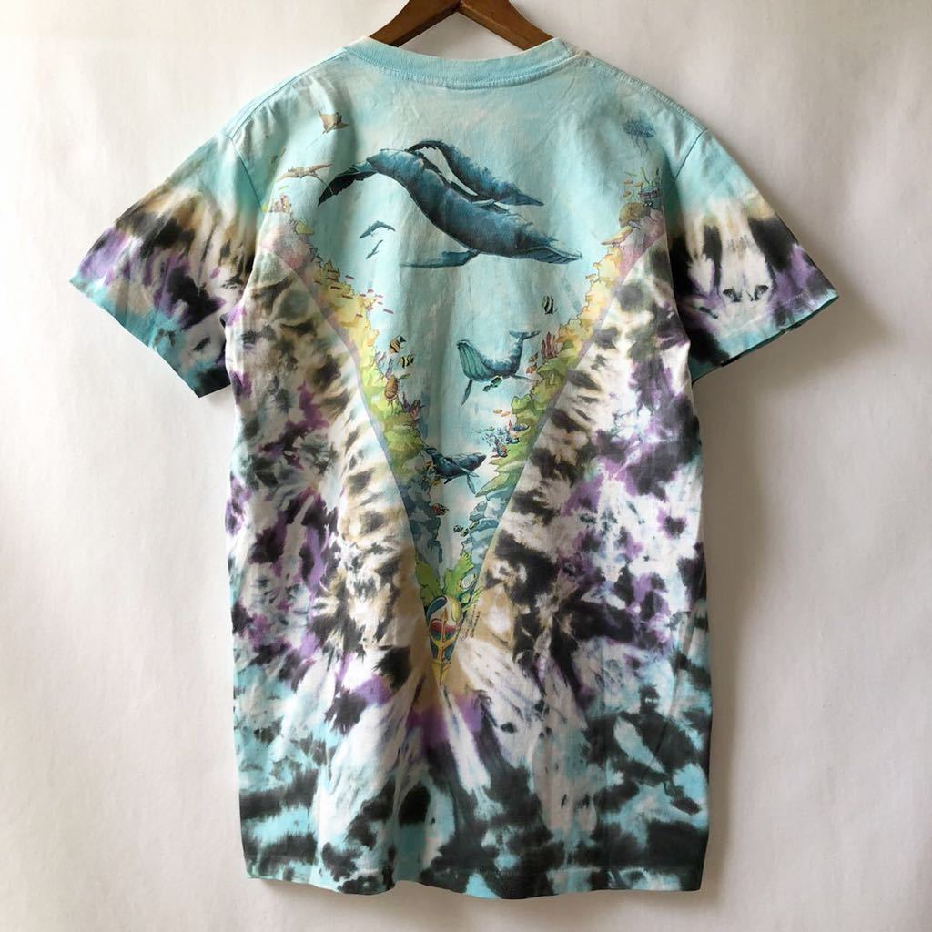 90年 Liquid Blue イルカ タイダイ Tシャツ L Usa製 ビンテージ 90s 90年代 リキッドブルー ドルフィン 海洋生物 オリジナル ヴィンテージ イラスト キャラクター 売買されたオークション情報 Yahooの商品情報をアーカイブ公開 オークファン Aucfan Com