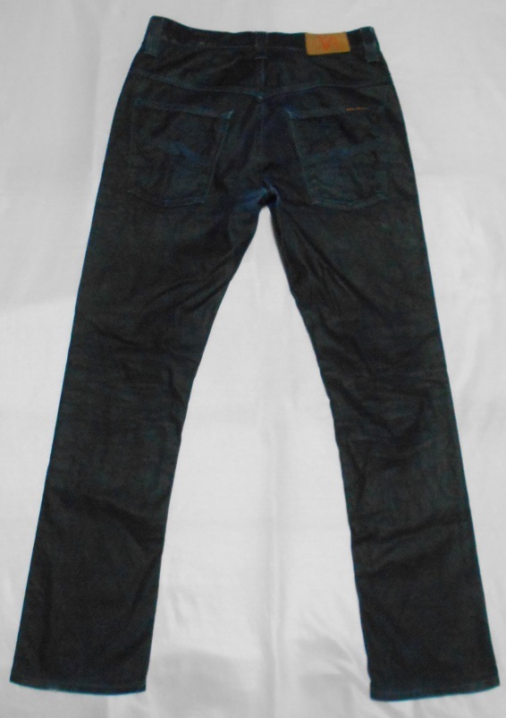 Nudie Jeans ヌーディージーンズ THIN FINN BLACK COATED INDIGO 