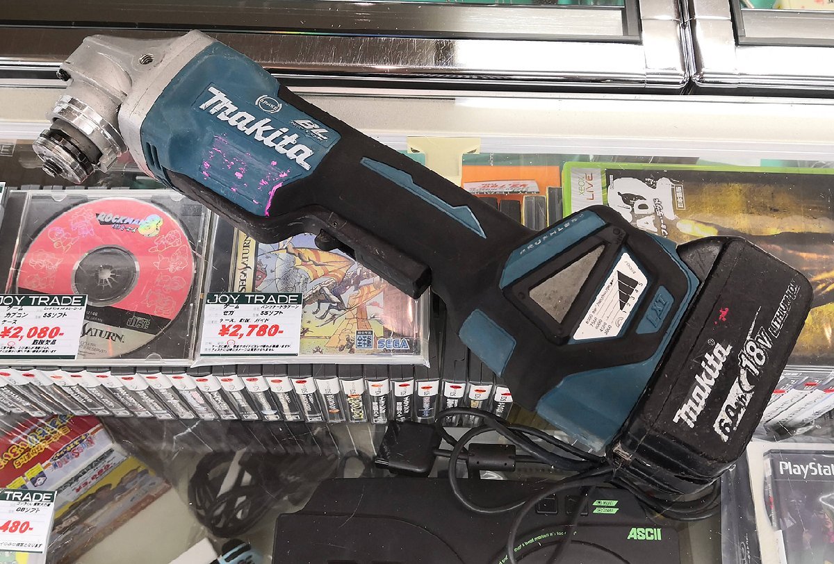  マキタ 18V 6.0Ah 100mm 充電式ディスクグラインダ GA418DZ バッテリー1個付き Bluetooth対応 makita(ディスクグラインダー)｜売買されたオークション情報、yahooの商品情報をアーカイブ公開 - オークフ ディスクグラインダー