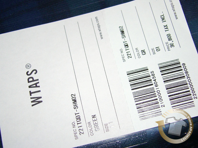 80□22SS WTAPS ダブルタップス WCPO 02 / LS / COTTON. FLANNEL 