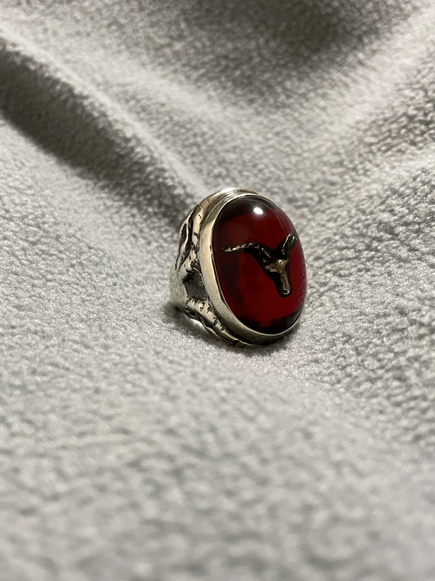 アレックスストリーター エンジェルハートリングバフォメットレッド  