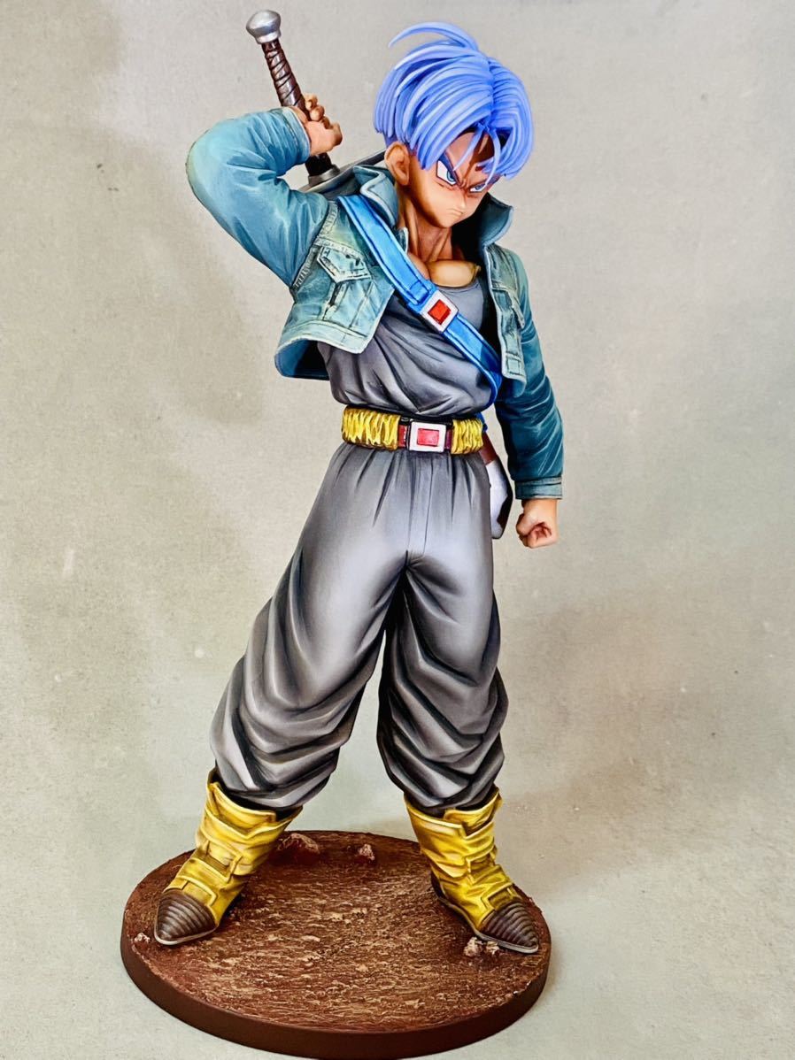 ドラゴンボール レジェンズコラボ トランクス フィギュア リペイント ドラゴンボール トランクス フィギュア 二次元彩色 リペイント 箱付き