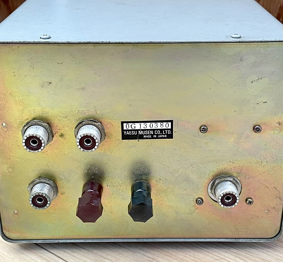 売り切り】中古 YAESU ヤエス 八重洲無線 アンテナチューナー FC-901