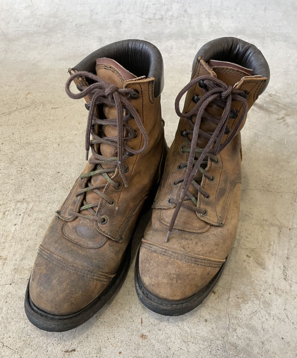 RED WING SHOES ワークブーツ トリプルステッチ Made in USA レッド 