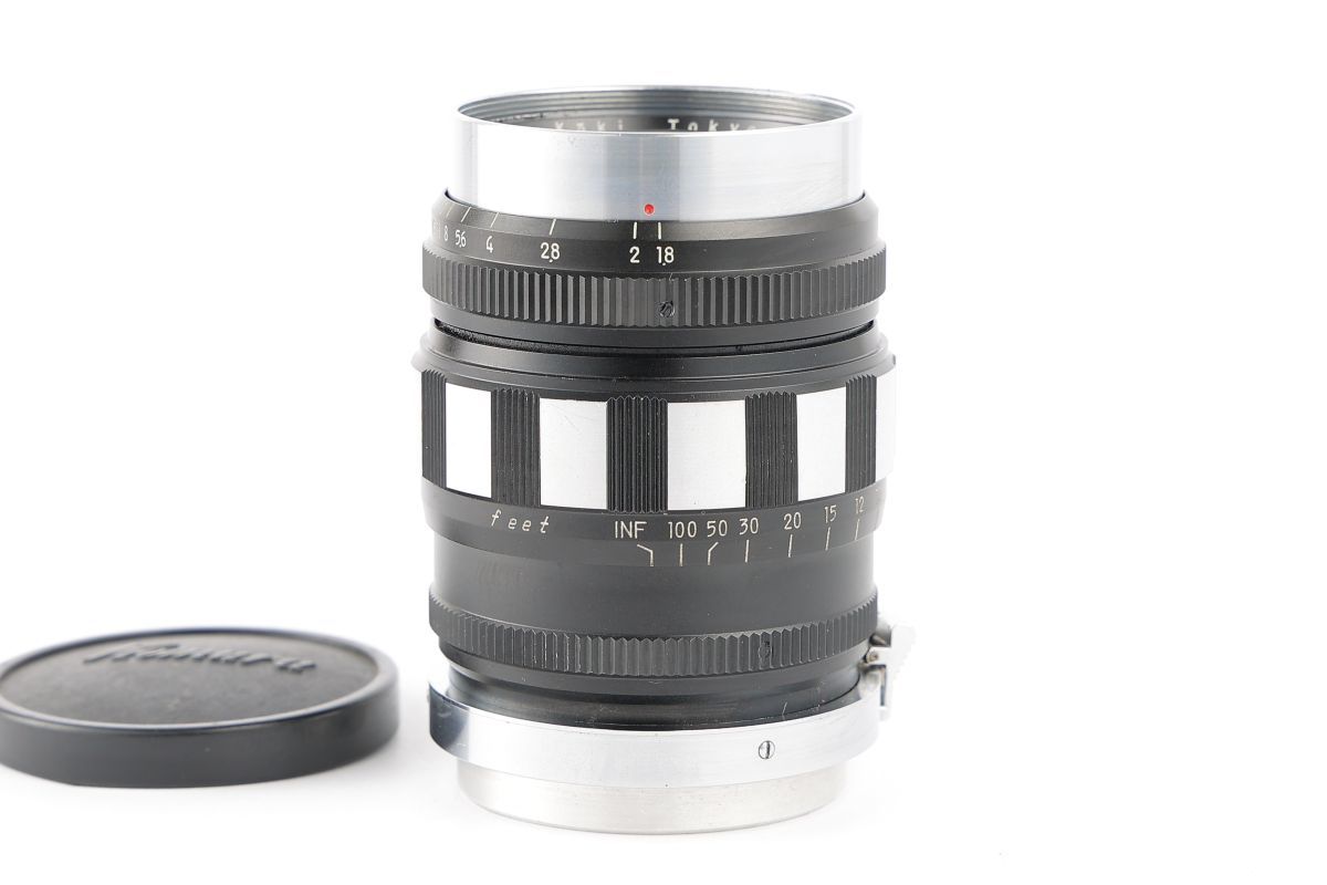 07839cmrk KOMURA 80mm F1.8 Sankyo Koki Tokyo 単焦点 中望遠レンズ
