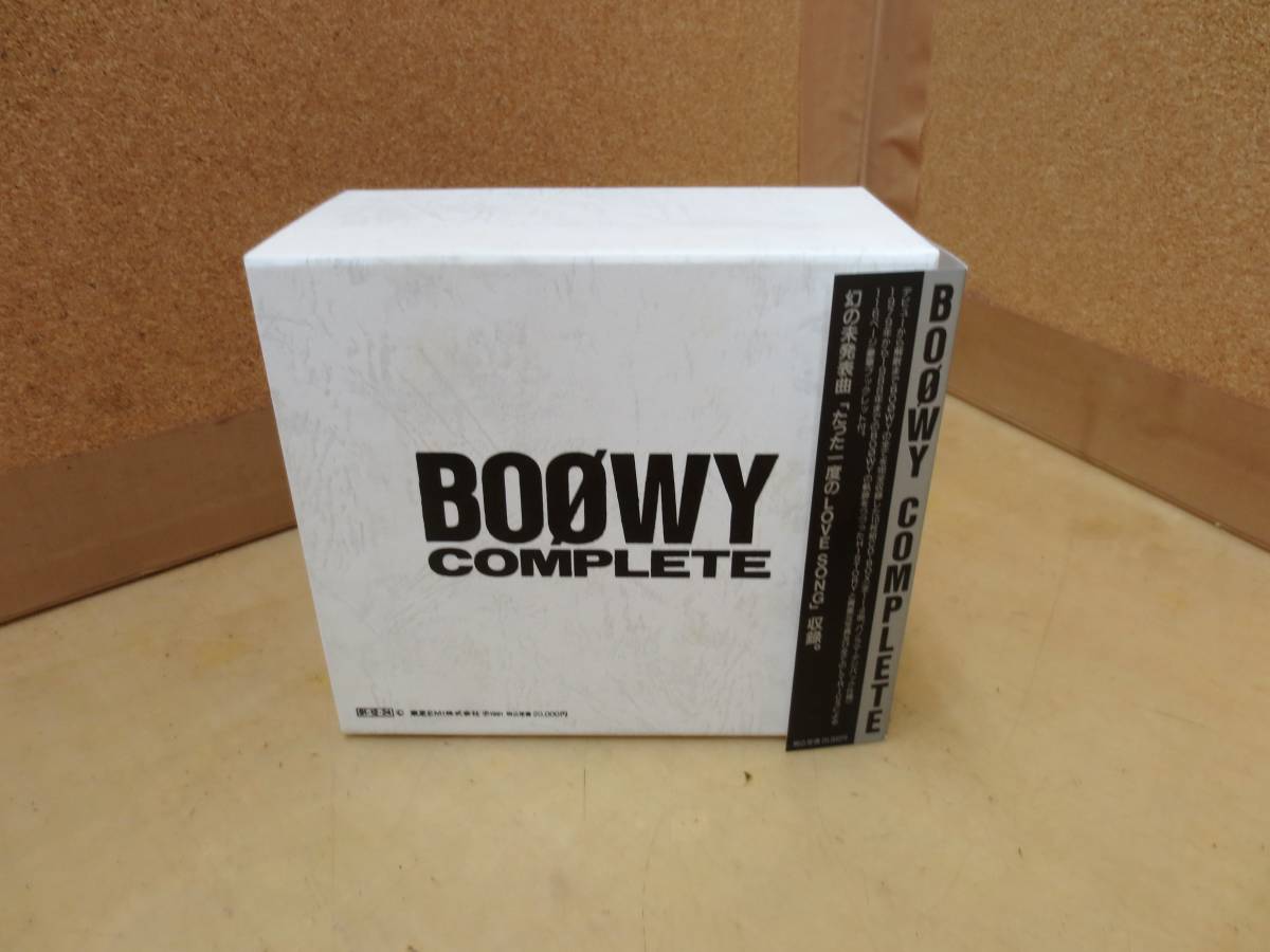 【お買い得，大人気】 H14 CD BOOWY COMPLETE 白(BOOWY)｜売買されたオークション情報、yahooの商品情報をアーカイブ公開 - オークファン は行
