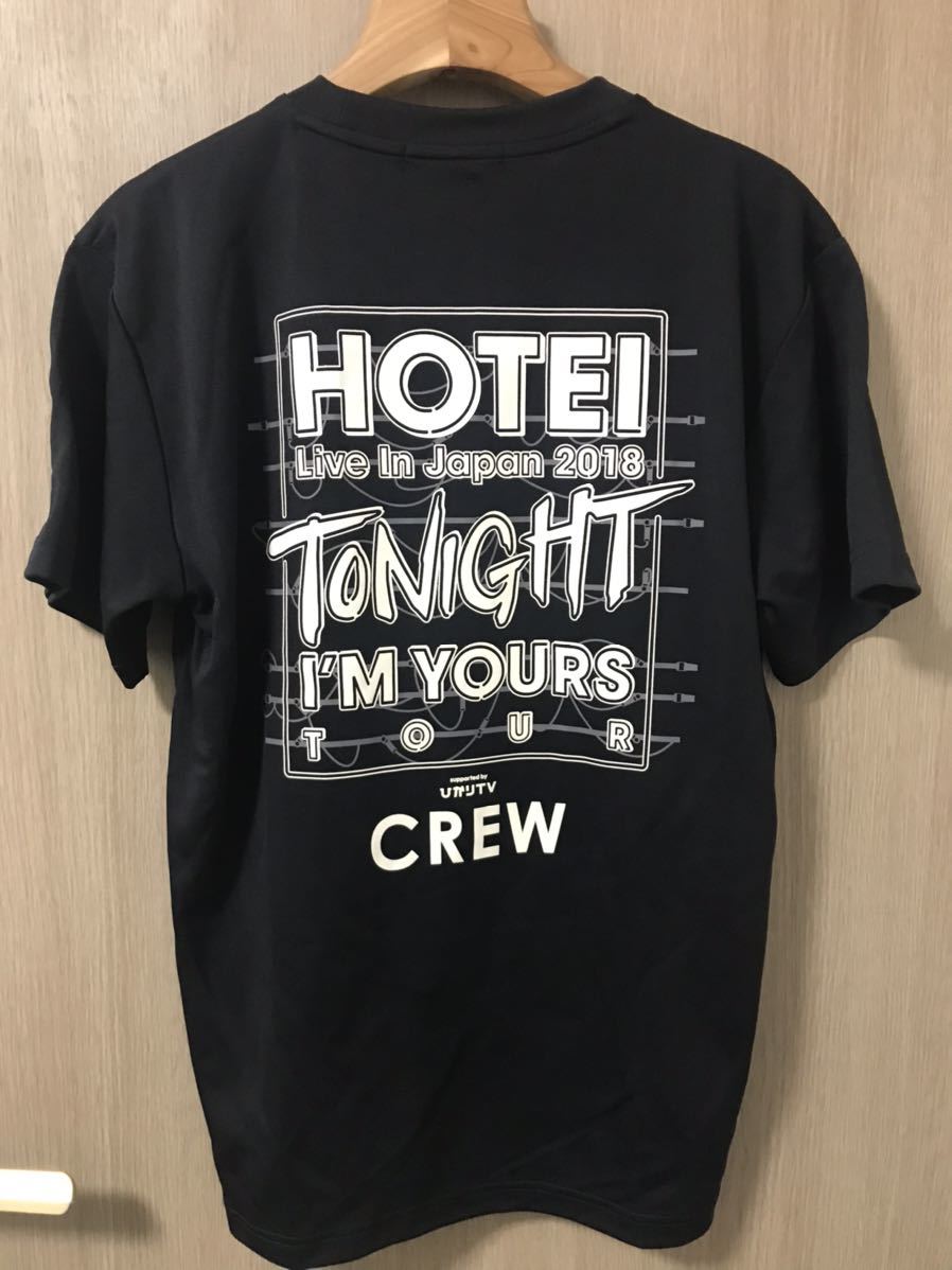 正規品，人気SALE 布袋寅泰 LIVE 2018 TONIGHT I'M YOURS TOUR CREW Tシャツ(Tシャツ)｜売買されたオークション情報、yahooの商品情報をアーカイブ公開 - オークファン Tシャツ