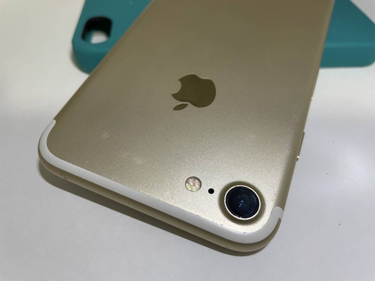 32GB iPhone7 ゴールド ゴールド系 スマホ GB Apple　iPhone7　ゴールド 32GB　au版(A1779)　利用制限○ SIMロック解除済