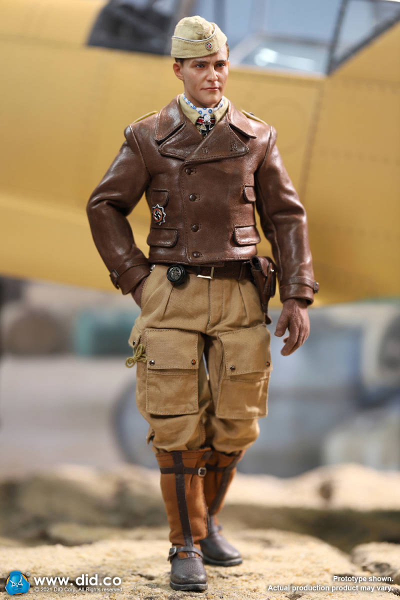 開封済み：新品】☆1/6ドールセット☆WWII ドイツ空軍”アフリカの星