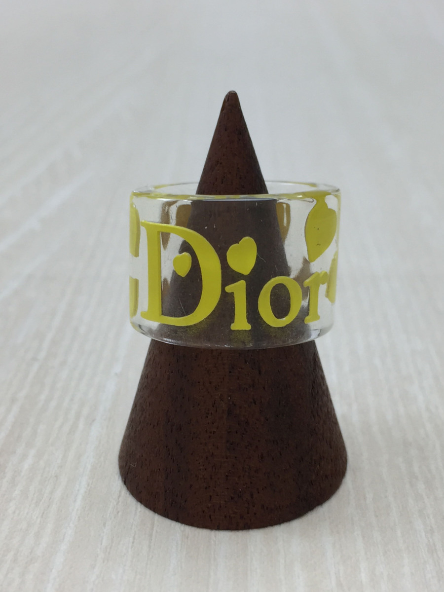 【限定セール，人気セール】 Christian Dior リング/-/11号/クリアリング/ハート/イエロー(指輪)｜売買されたオークション情報、yahooの商品情報をアーカイブ公開 - オークファン その他