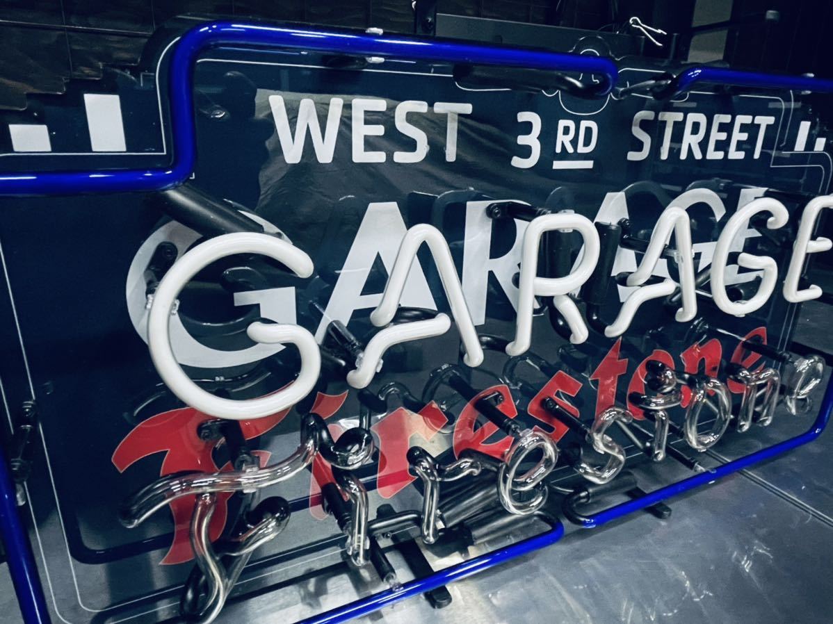 ファイヤーストーン ネオン 看板 アメリカ ハーレー ガレージ 雑貨 アメ車 シボレー フォード 世田谷 旧車 当時 北米 USDM トラック_6